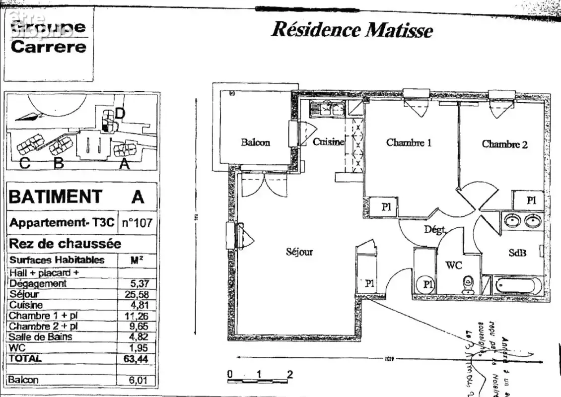 Appartement 3 pièces 64 m² à vendre à Noeux-Les-Mines (62290) - photo 2