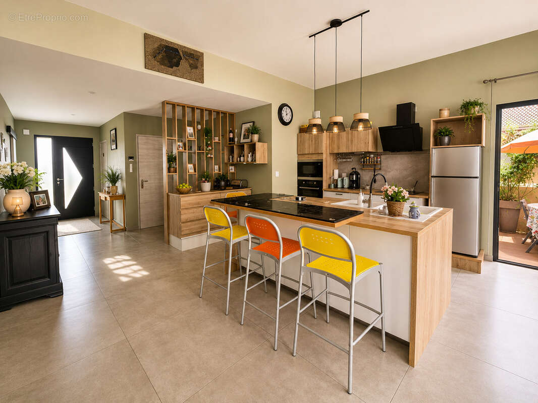 Maison plain pied avec piscine - photo 11