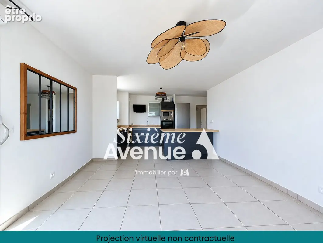 Appartement Meyzieu 4 pièce(s) 77.12 m2 - photo 2