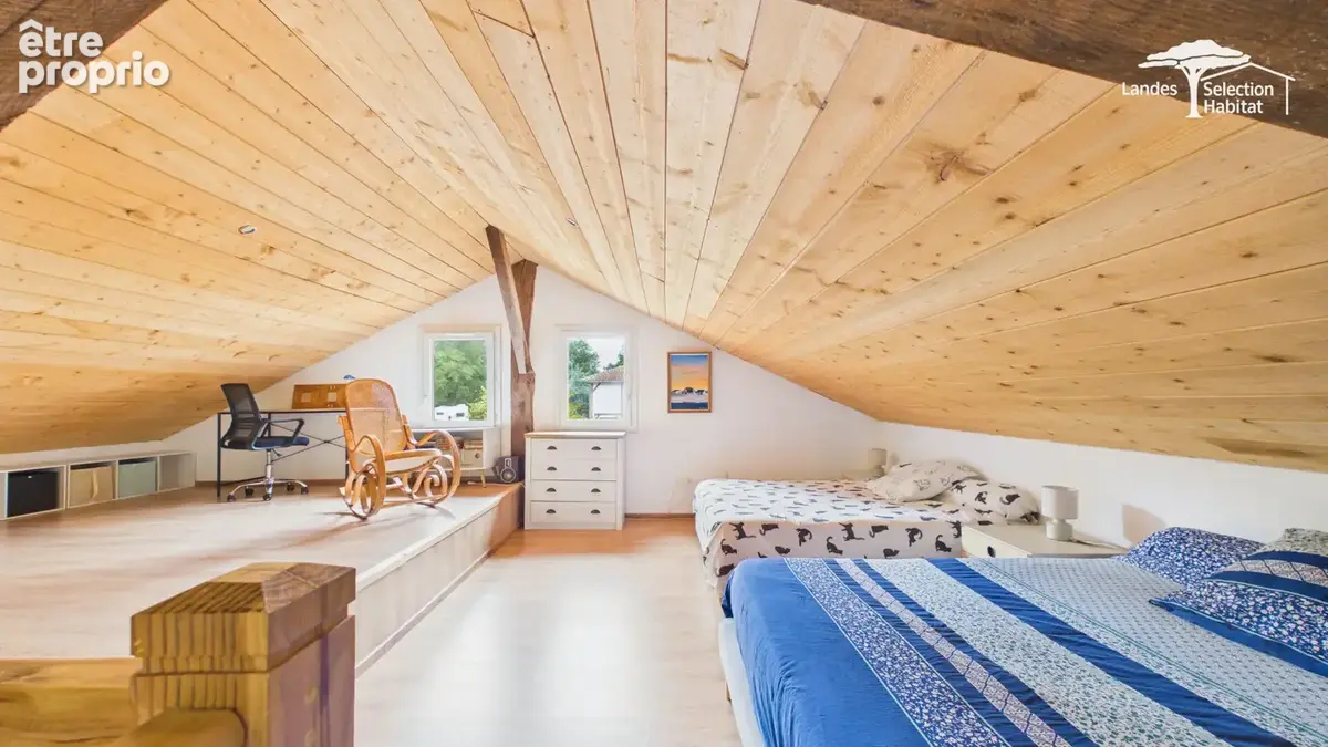 2 belles maisons landaises avec piscine et airial  (revenus gîte) - photo 17