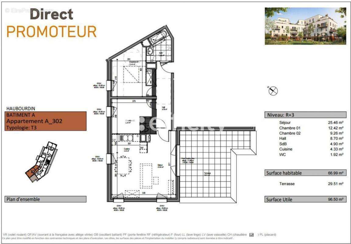 Appartement à HAUBOURDIN