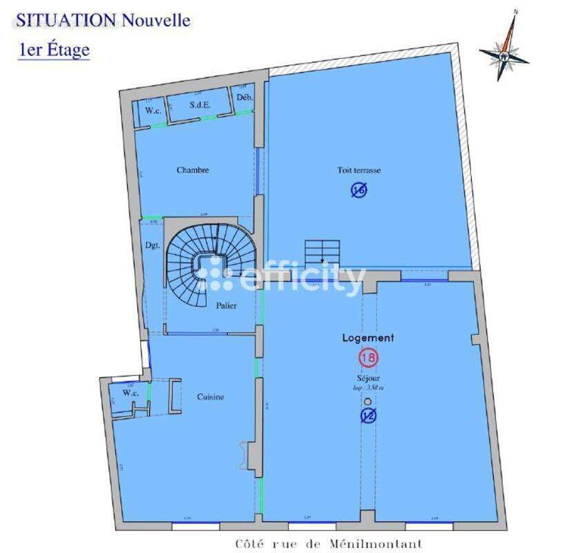 Appartement à PARIS-11E