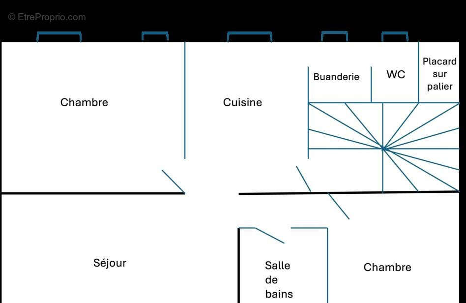 Appartement à PARIS-17E