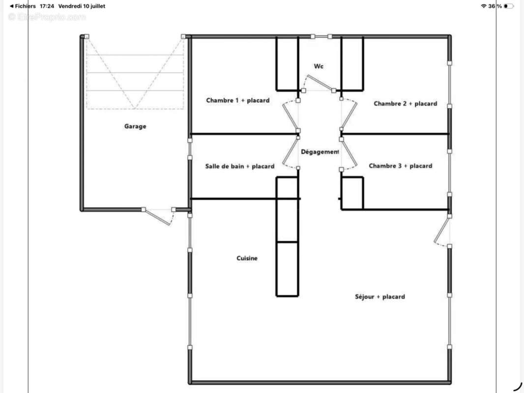 Maison T4 plain-pied avec garage et piscine - photo 13