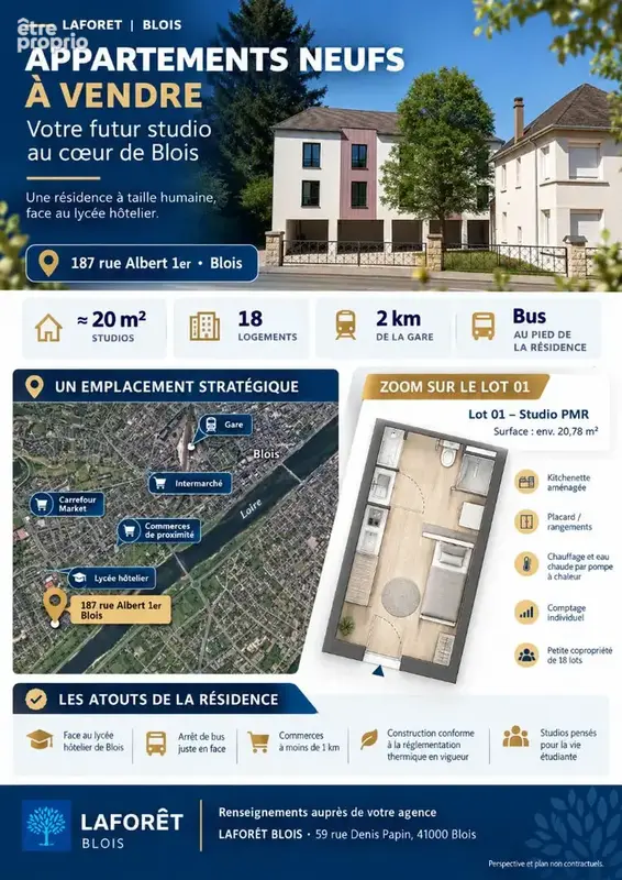 Appartement à BLOIS