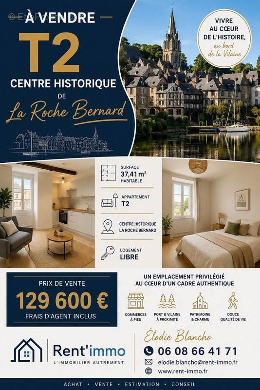 Appartement à LA ROCHE-BERNARD