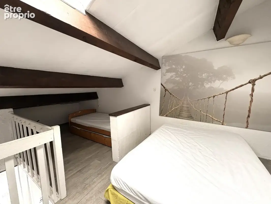 Palavas ,proche plage , T2 en dupex d'environ 38m2 hab , cellier et place PK privée - photo 6