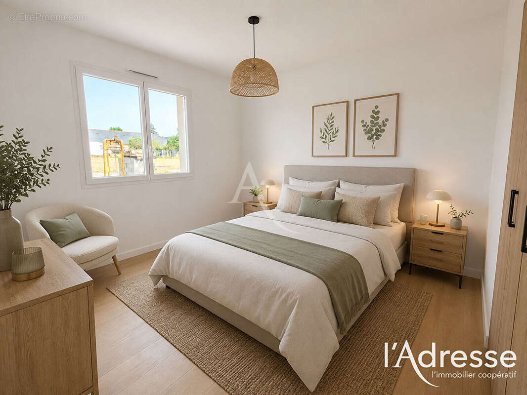 Maison neuve 2026  plain pied, 3 chambres  Ingrandes sur Loire - photo 6