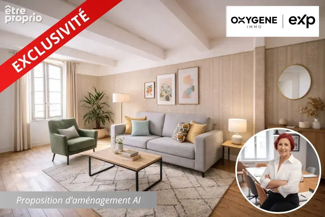 Proposition aménagement séjour - Maison à LATOUR-DE-FRANCE