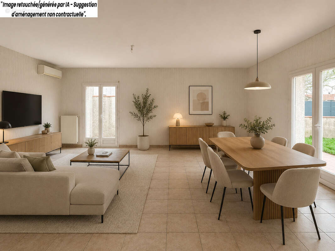 Maison T4 de 106 M2 habitable + garage de 26 M2 et 600 M2 de terrain - photo 8