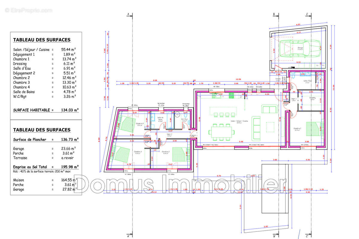 Maison à CHATEAUNEUF-DE-GADAGNE