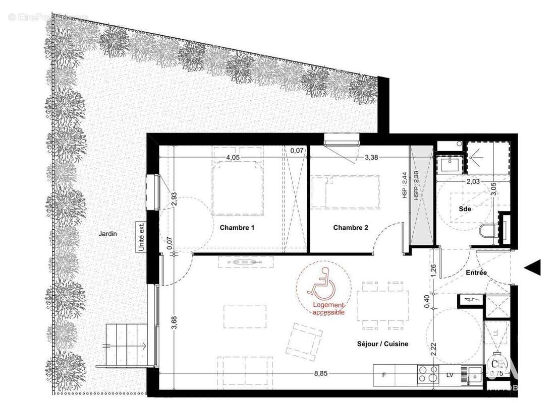 Photo 2 - Appartement à VALRAS-PLAGE