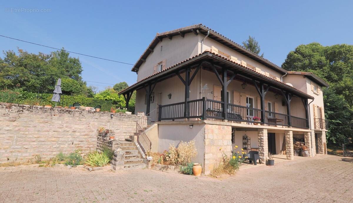 VUE D\'ENSEMBLE - Maison à TOURNUS