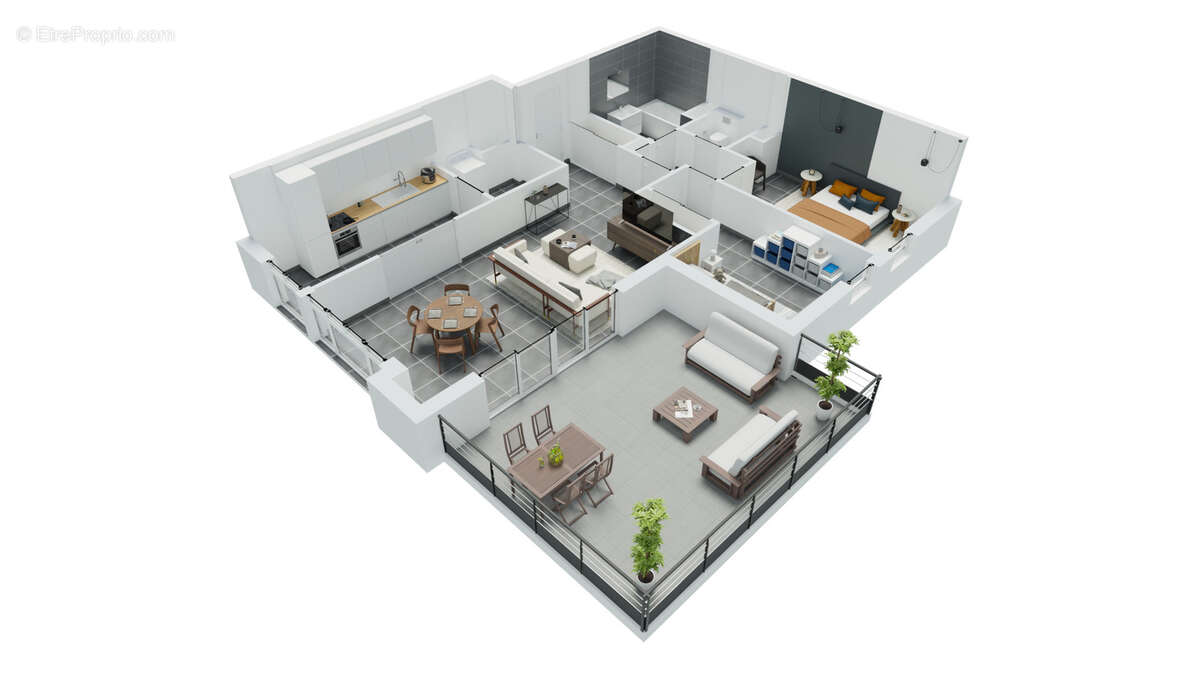 Appartement à AIX-EN-PROVENCE