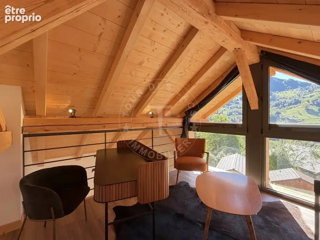 Manigod village – superbe chalet de 3 chambres rénové avec vue panoramique sur les montagnes - photo 12