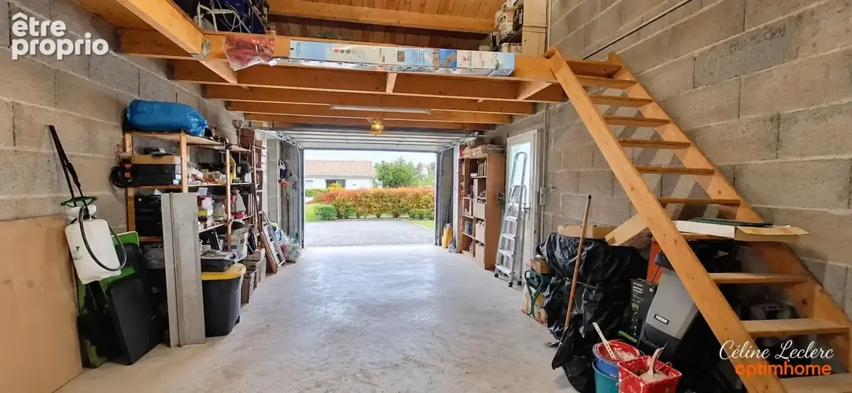 Chauche – maison familiale de 161 m² – 5 chambres – piscine – pièce de vie de 58,75 m² - photo 16