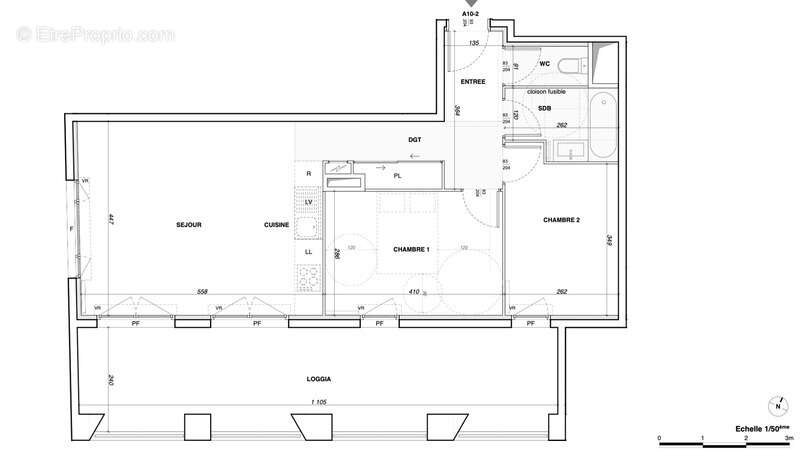 Appartement à MARSEILLE-2E