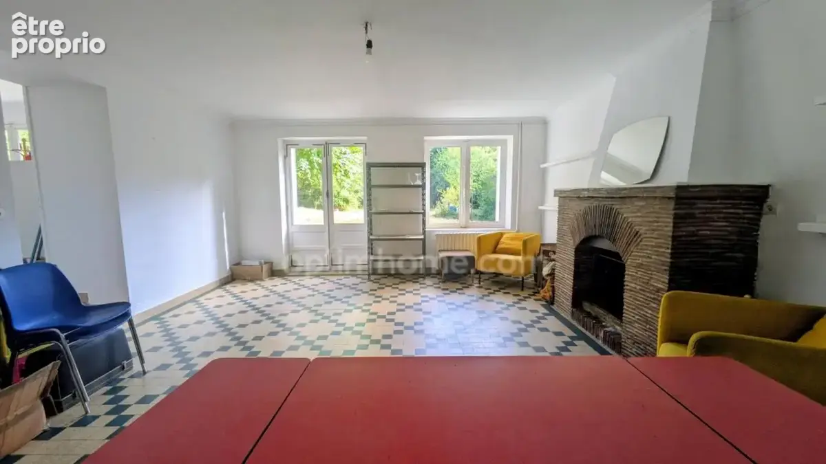 Rare sous les 100k€ : Authentique longère percheronne à restaurer, cheminée d'époque et terrain arboré 1 500 m² — Proche Bellême - photo 6