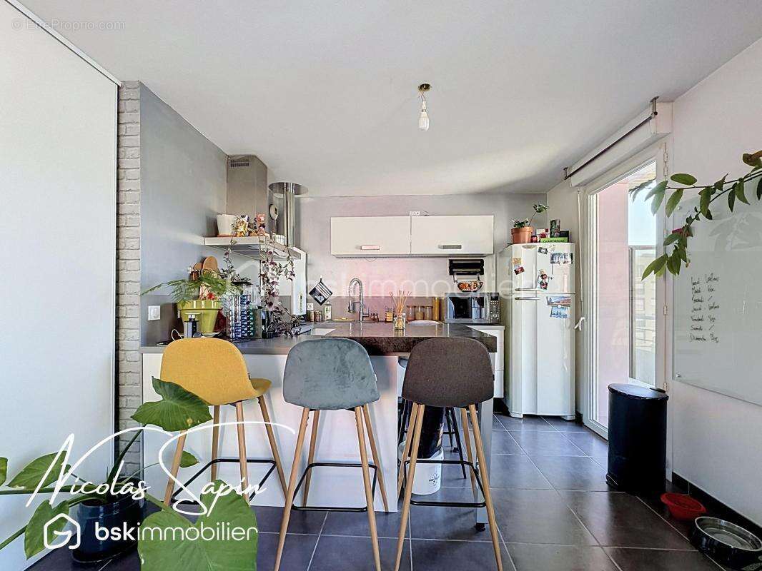 T2 en dernier étage avec terrasse de 62m2 - photo 3