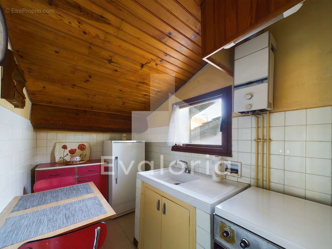 Cuisine de l'appartement indépendant.