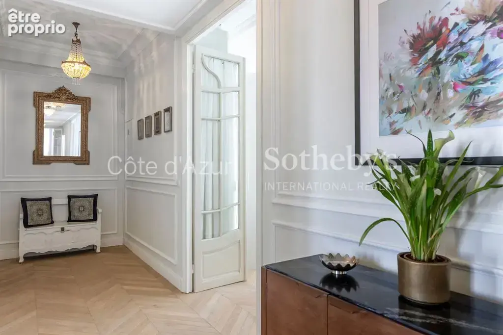 Nice Carré d’Or, appartement bourgeois 4 pièces avec trois chambres et balcon - photo 14