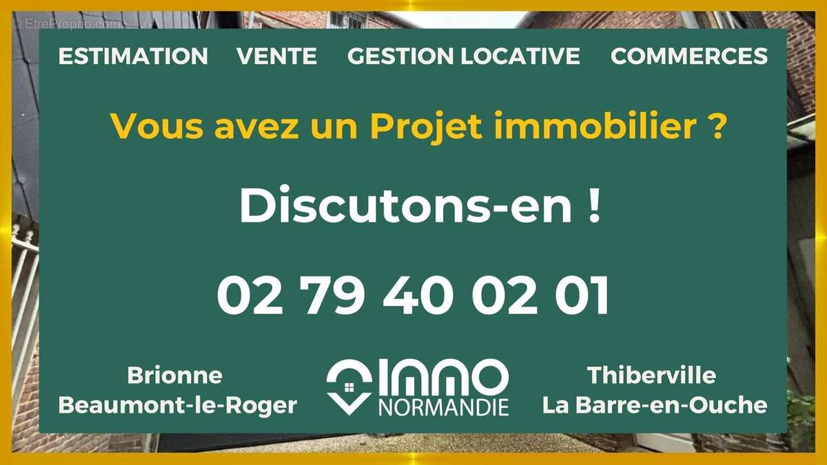 Immeuble de rentabilité avec Garage - Bernay CENTRE - 3 voire 4 F2 - photo 8