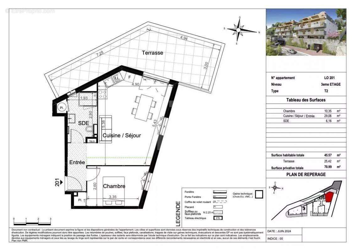Appartement à BEAUSOLEIL