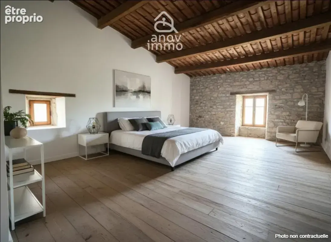 Maison charentaise en pierres à rénover La Couronne (15 min - photo 5