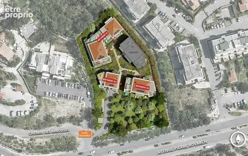 Spacieux T4 - 93m2 - Terrasse Sud/Ouest 69m2 - 3 parkings - 682 000€ - photo 5