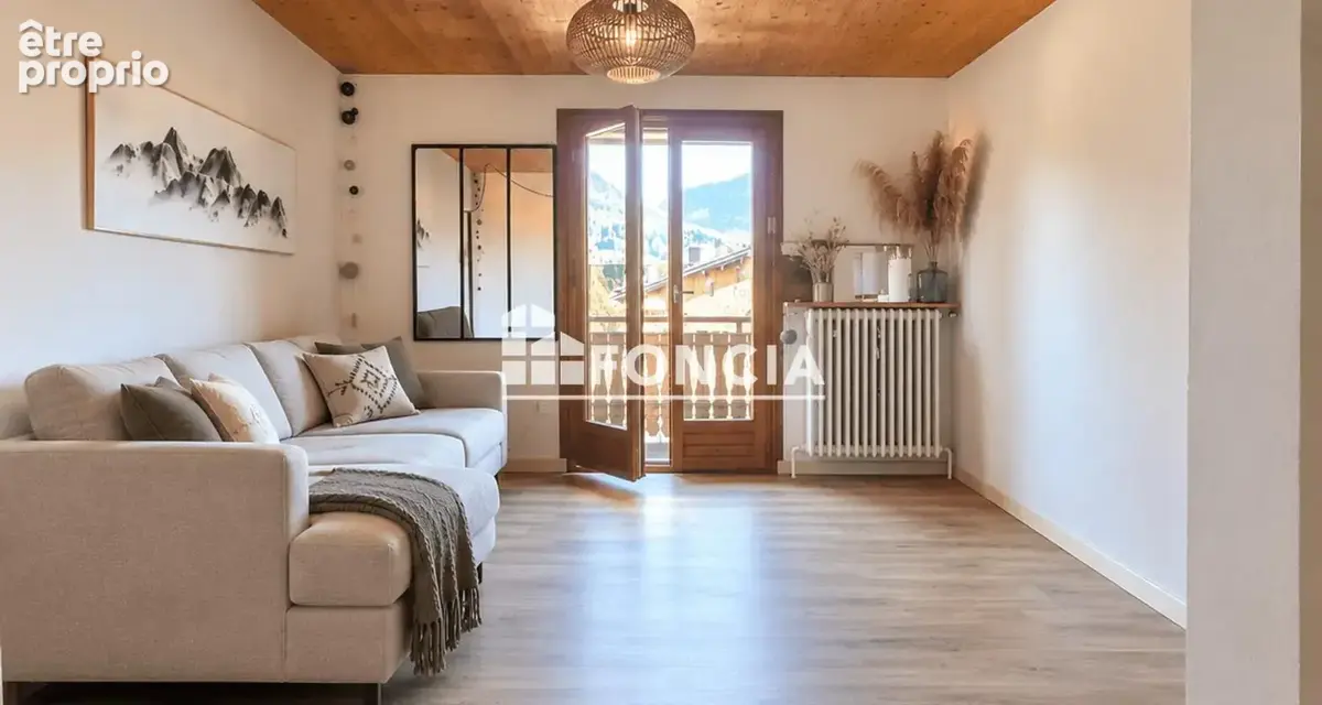 Appartement dernier étage avec 3 chambres Saint-Jean-de-Sixt centre - photo 4