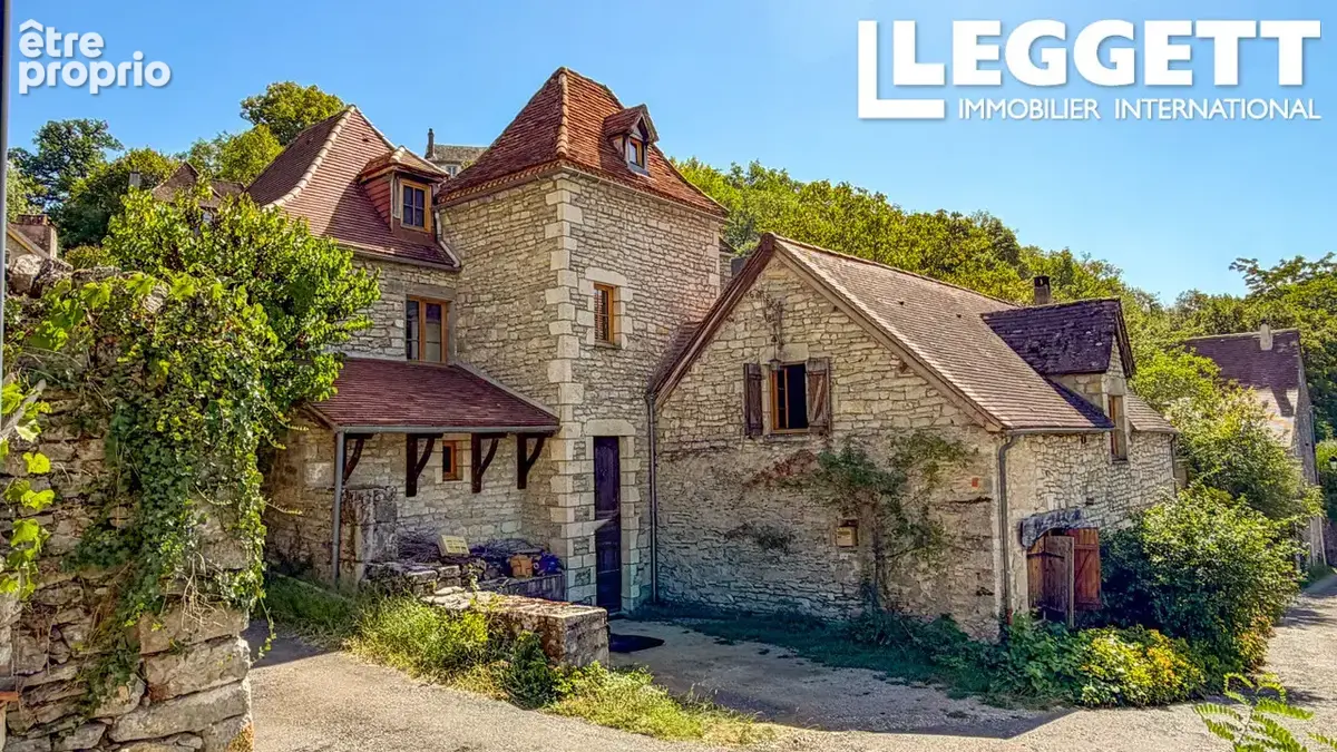 Vaste maison familiale 5 chambres, grand salon, confort et belle vue sur Dordogne dans un village médiéval - photo 2