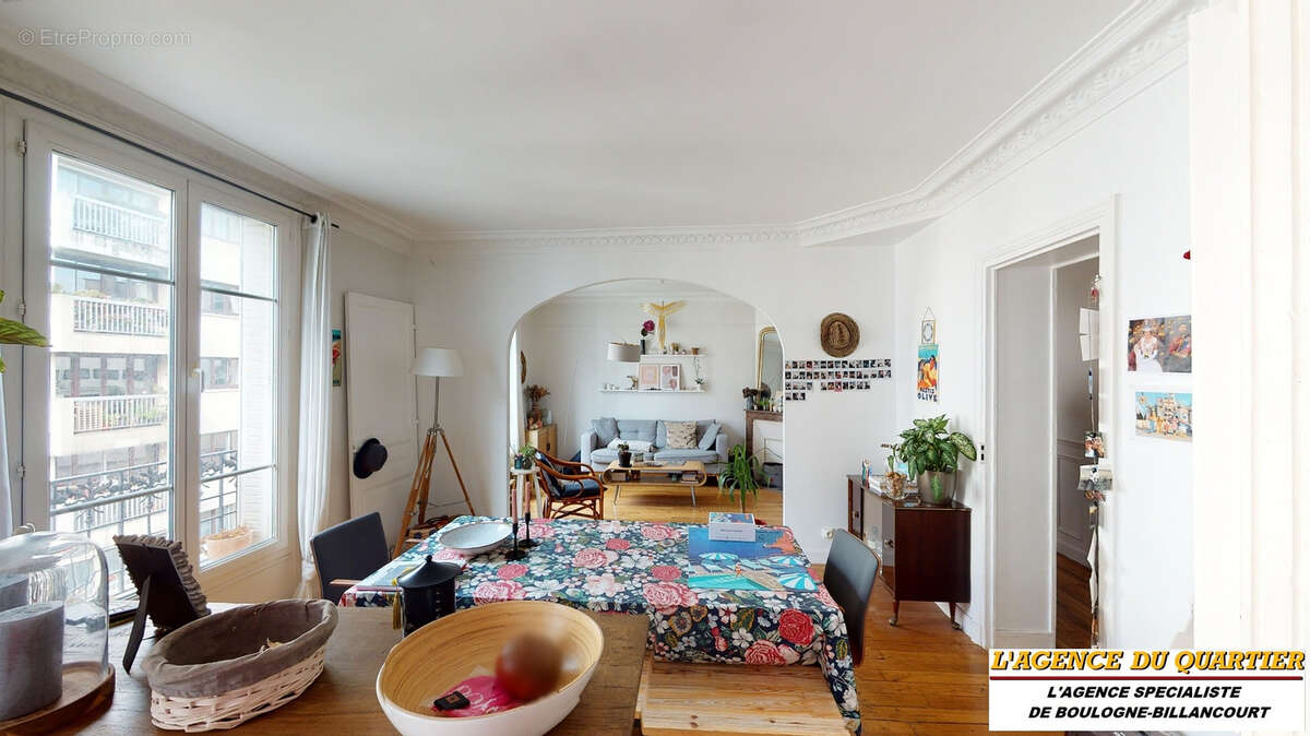 Appartement à BOULOGNE-BILLANCOURT