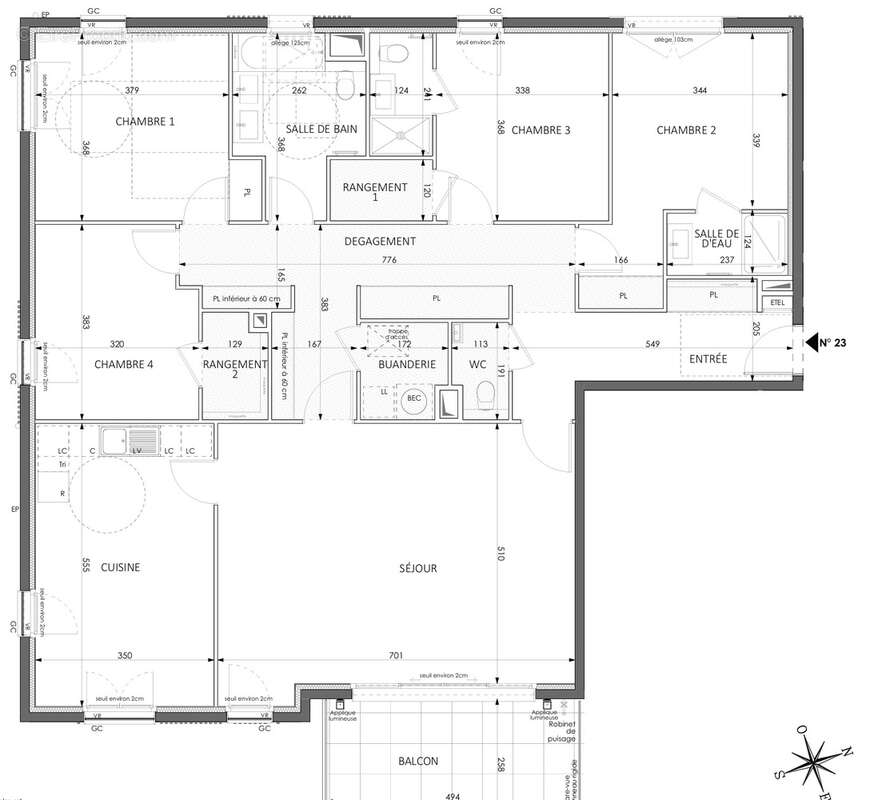 Appartement à BEAUSOLEIL