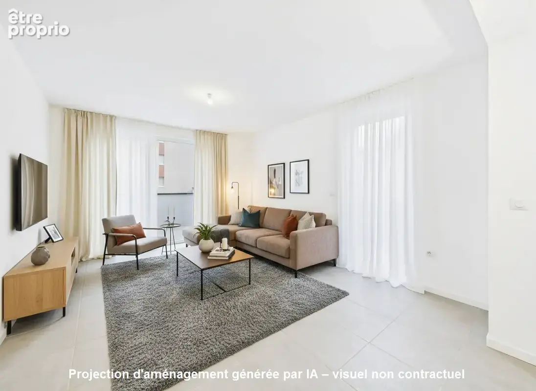 Très beau T3 avec jardin privatif et double terrasse - photo 2