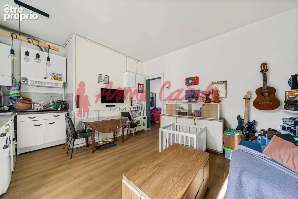 3 pièces traversant de 40m2 sur jardin de la copropriété - photo 2