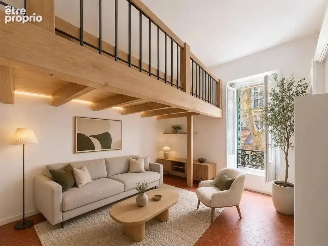 Cannes 300 m. palais : bourgeois a renover + jardin - photo 3