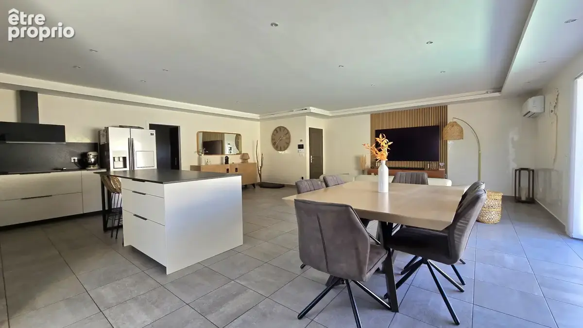 Villa contemporaine 2018 de 150m2  dpe a  piscine pierre de bali  300m du village  caumont-sur-durance - photo 5