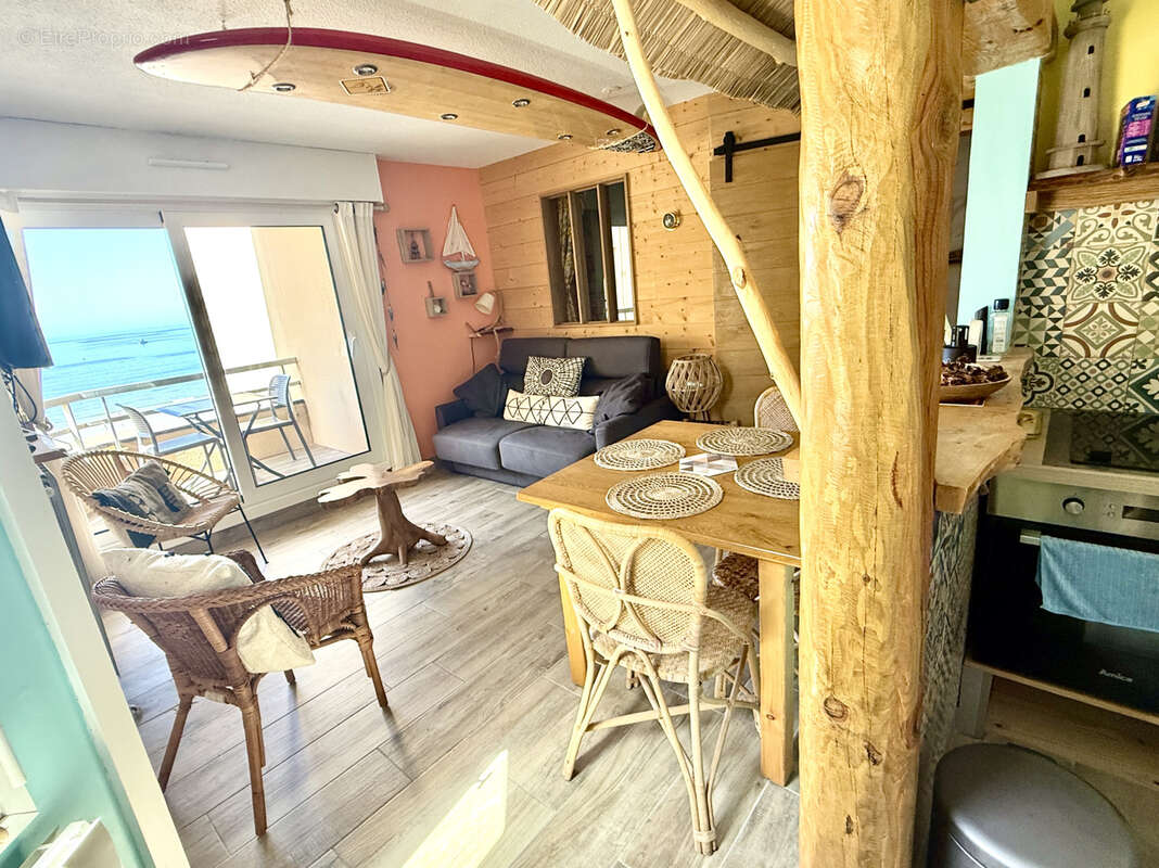 T1 bis de 37 m2 avec balcon, vue mer - photo 6