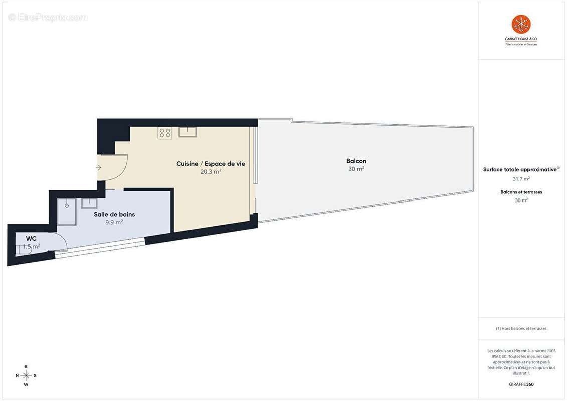 Appartement à LE PONTET