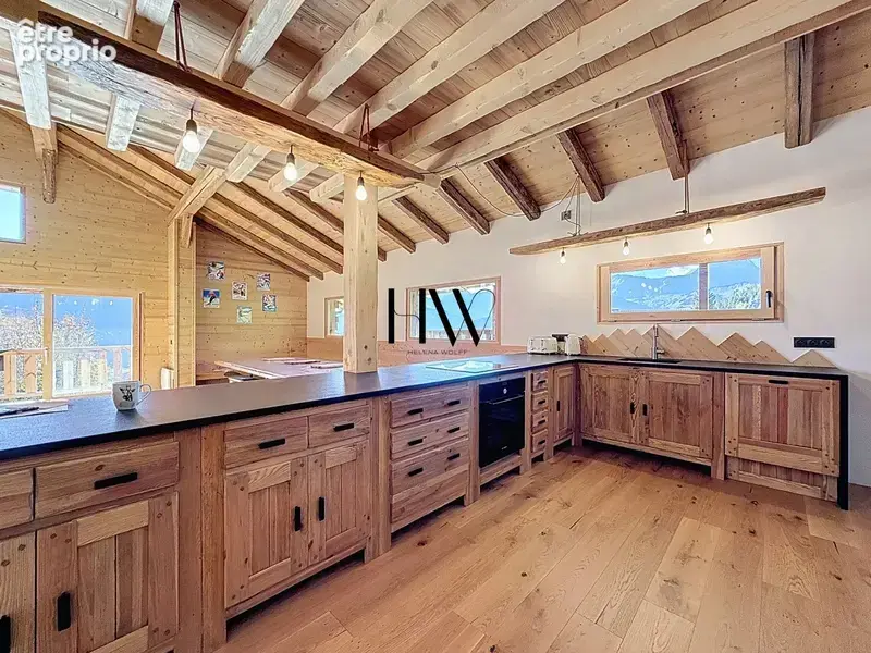Chalet d’exception à proximité de Megève – Vue panoramique sur les Aravis et Crest-Voland - photo 5