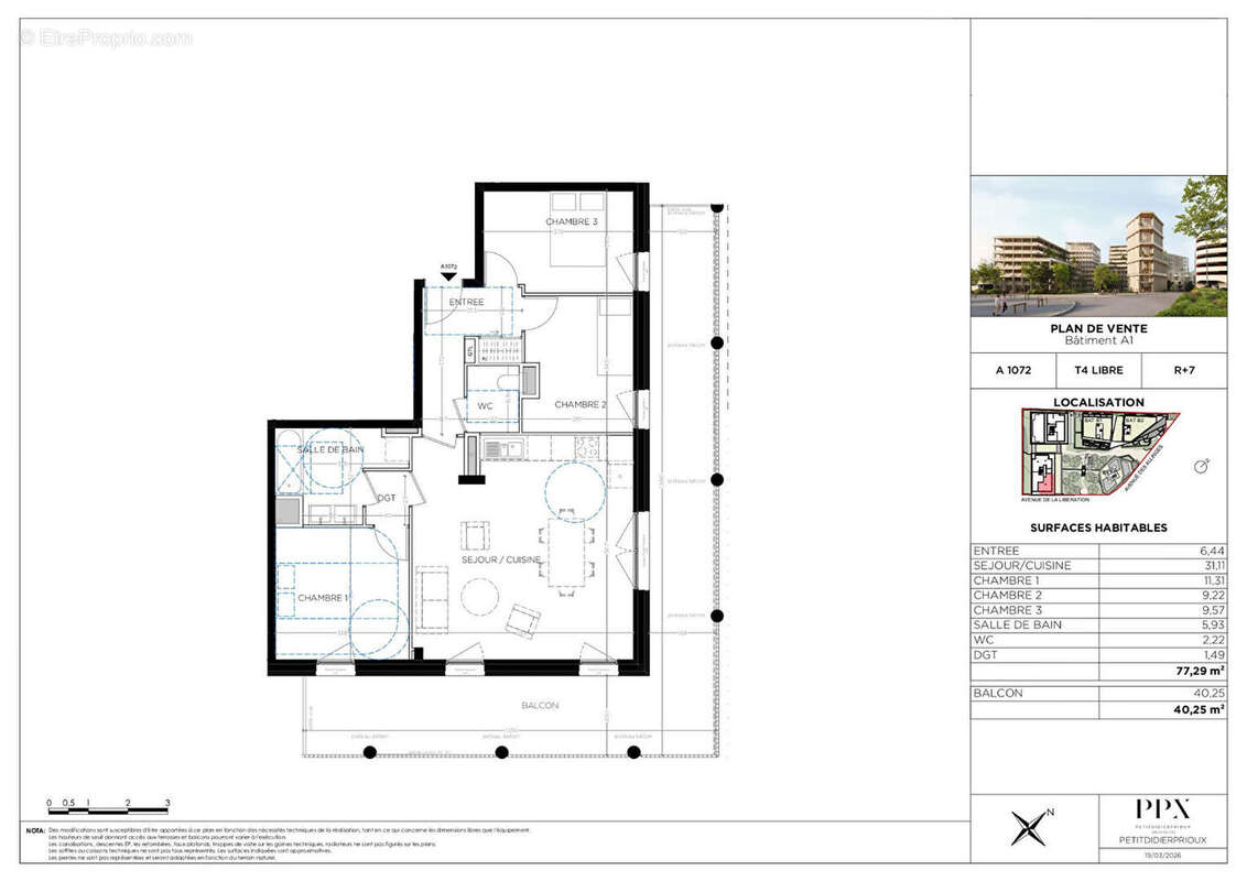 Appartement à THONON-LES-BAINS