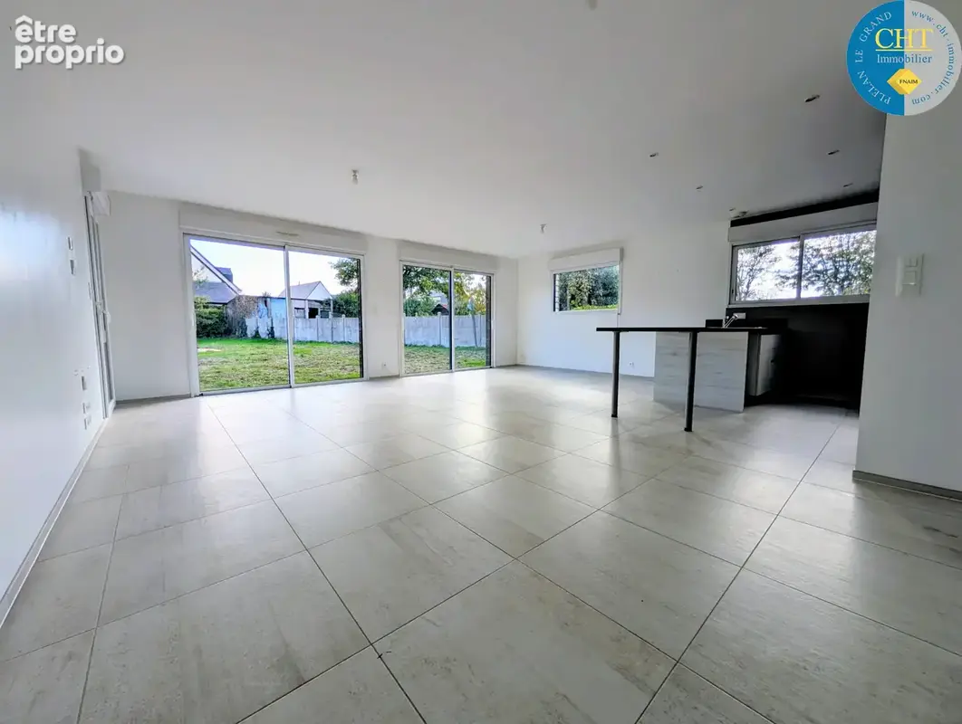 Maison de plain-pied en ossature bois (2017)   4 chambres à guer - bellevue (56380) avec cht immobilier - photo 5