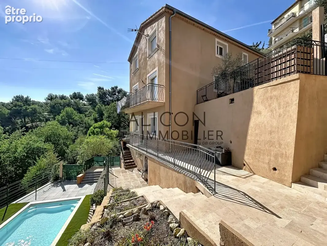 Maison en copropriété 129 m² à Falicon — Vue Panoramique & Piscine - photo 15