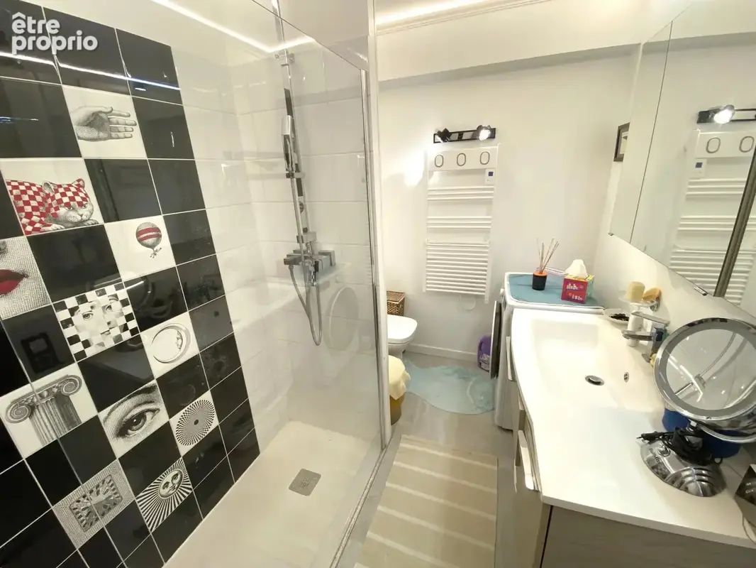 Cannes vente appartement 3 pieces residence avec piscine - photo 12