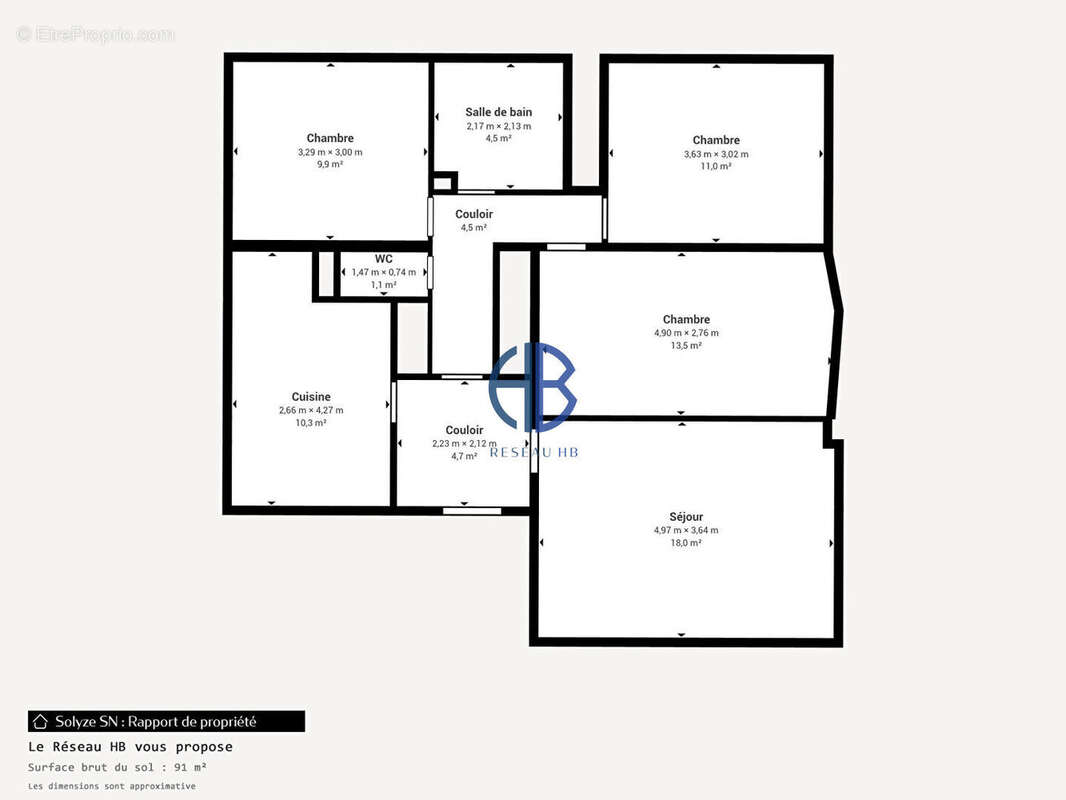 Appartement à GARGES-LES-GONESSE