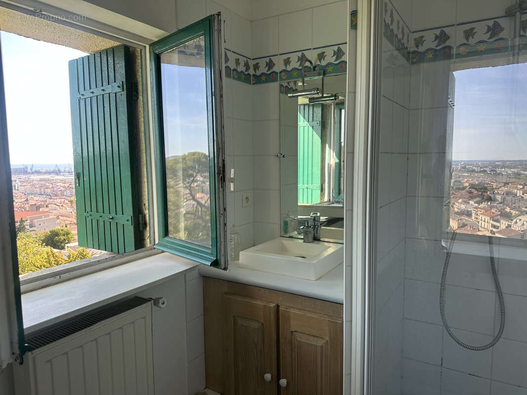 Sète, mont saint Clair, maison de charme avec belle vue mer et ville, - photo 17