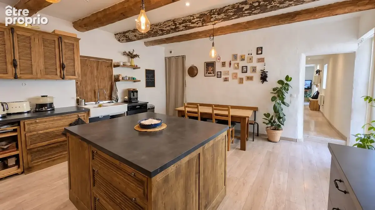 LAURIS : Maison de village T5 de 118 m2 avec cour intérieure - photo 2