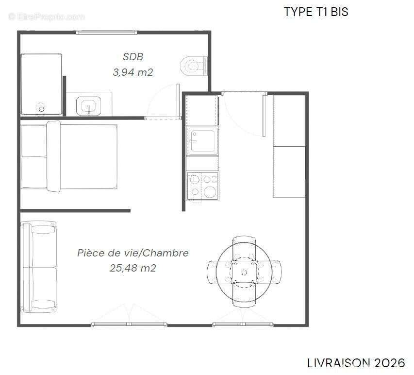 Photo 2 - Appartement à MORLAIX