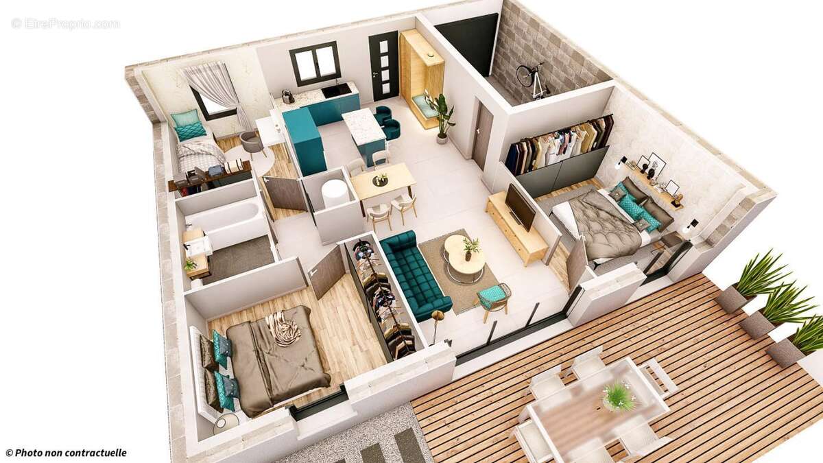 Maison 5 pièces 71 m2 - photo 6