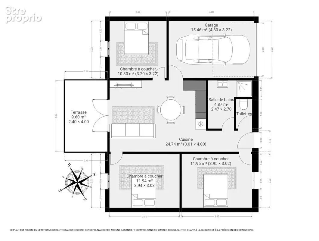 Vente Maison Le buisson-de-cadouin(24480) 179 500ï¿œ - photo 3